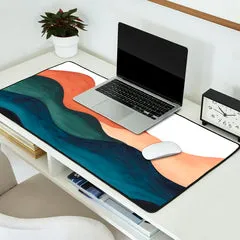 Society6 Colors of the Earth tapis de bureau terracotta