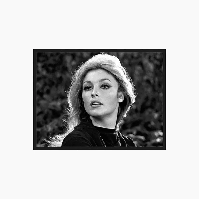 Any Image Sharon Tate photo encadrée noir et blanc Hollywood