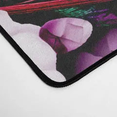 Society6 Multicolor Floral tapis de bureau fleurs
