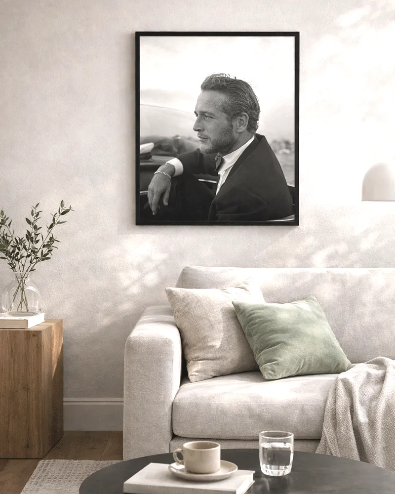 Any Image Jacob Baden Paul Newman Venice 1963 photo encadrée