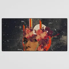 Society6 Astrovenus tapis de bureau visage cosmique