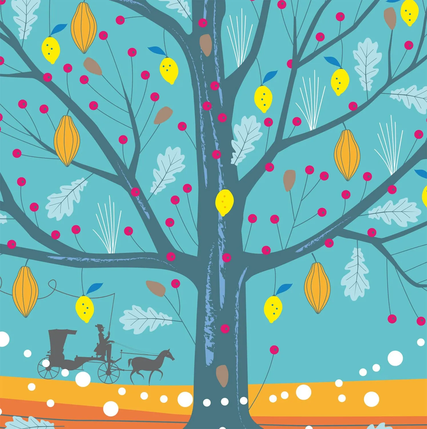 Mademoiselle Tiss Arbre Extraordinaire tête de lit 90 cm
