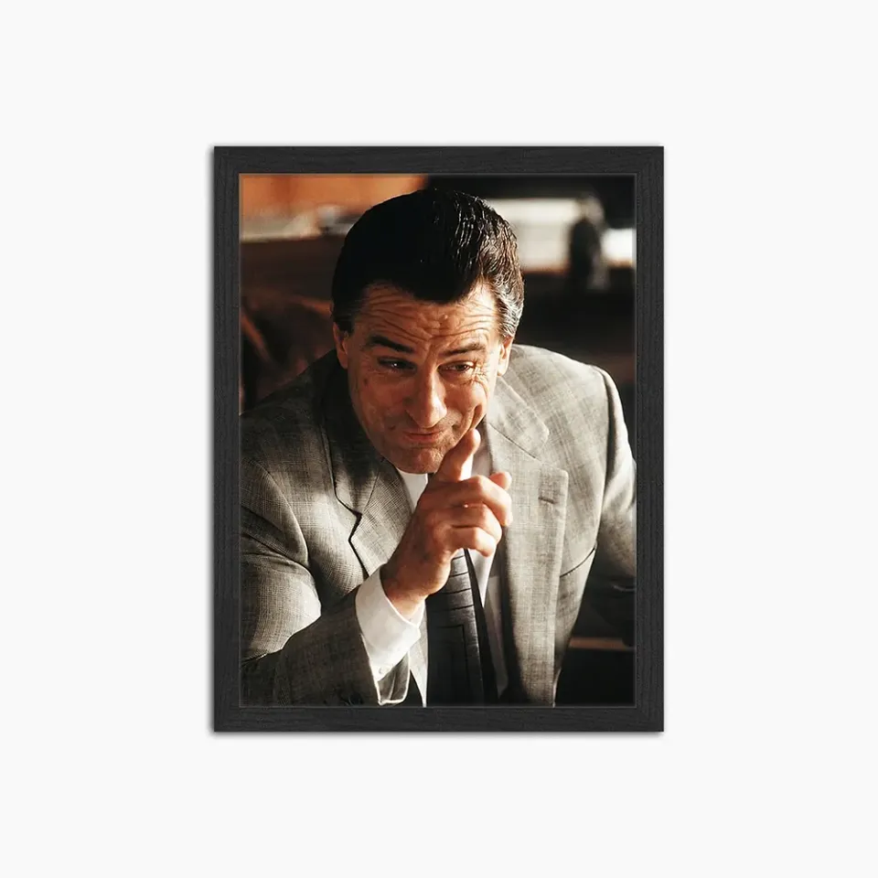 Any Image Robert De Niro in We Go Anywhere affiche encadrée portrait