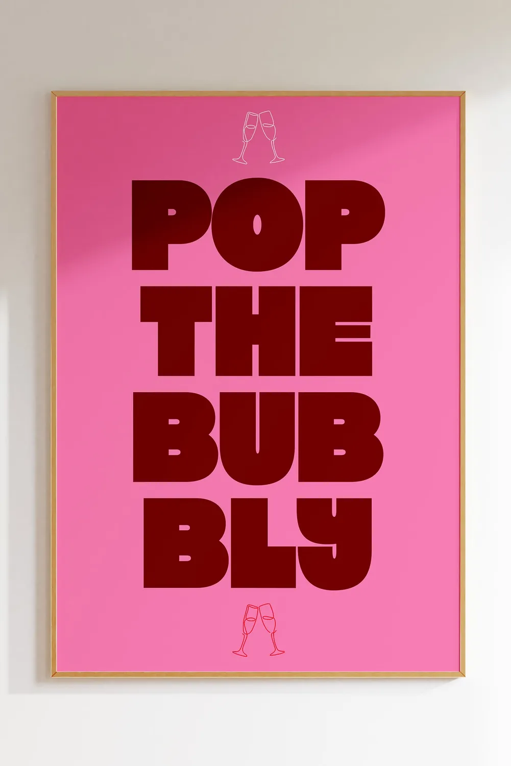 Maddison Ball Pop The Bubbly affiche