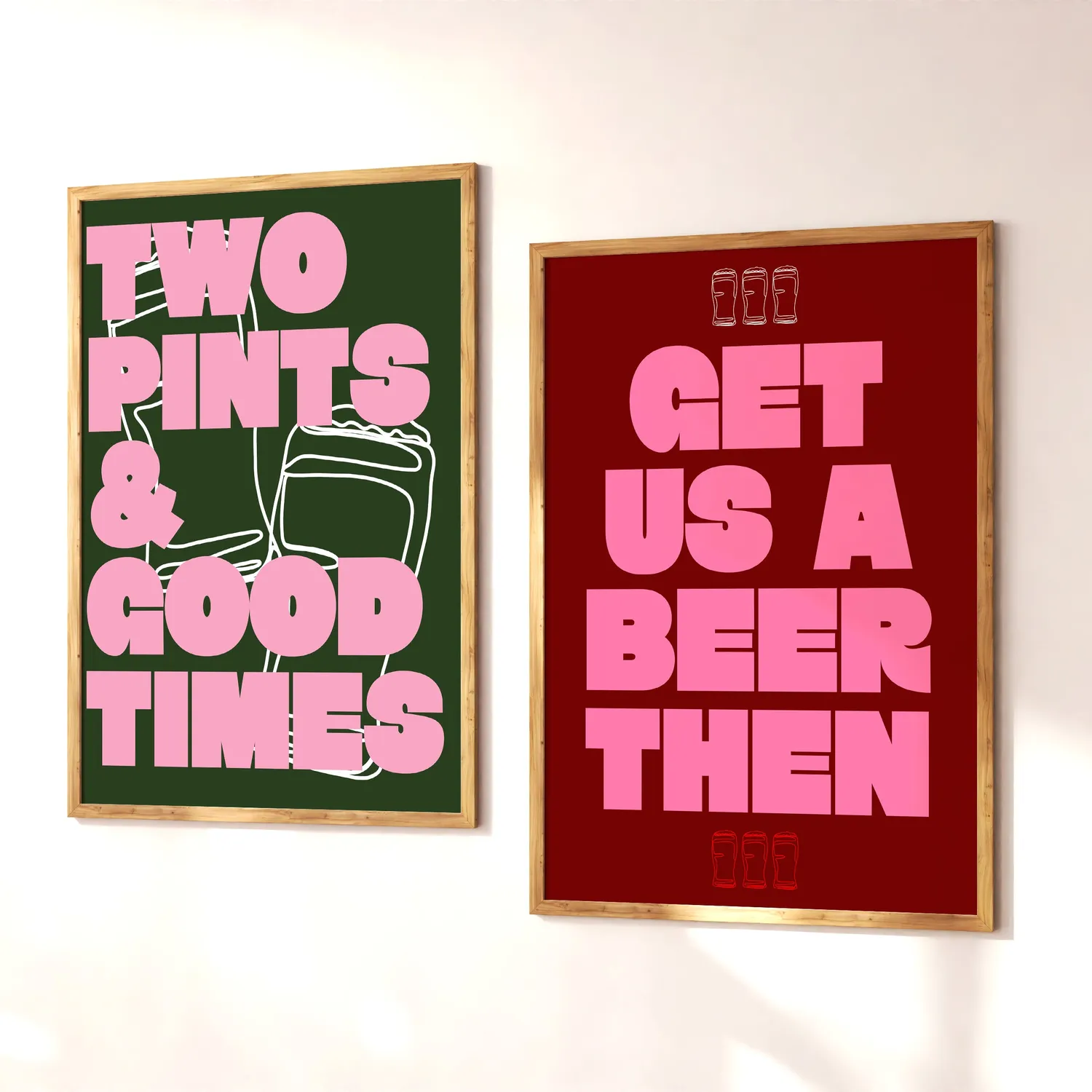 Maddison Ball Two Pints & Good Times affiche