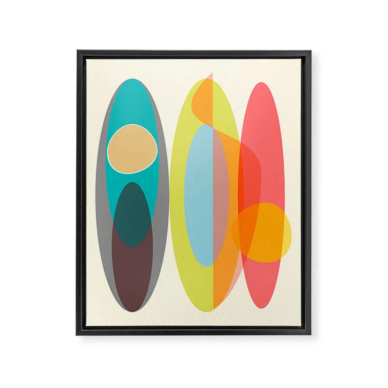 Society6 SURF toile encadrée surf été