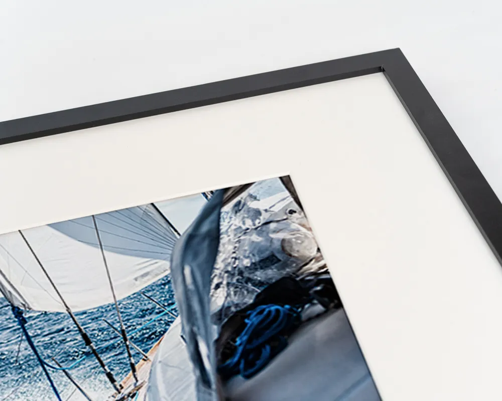 Any Image Sailing the Ocean toile encadrée photo noir et blanc