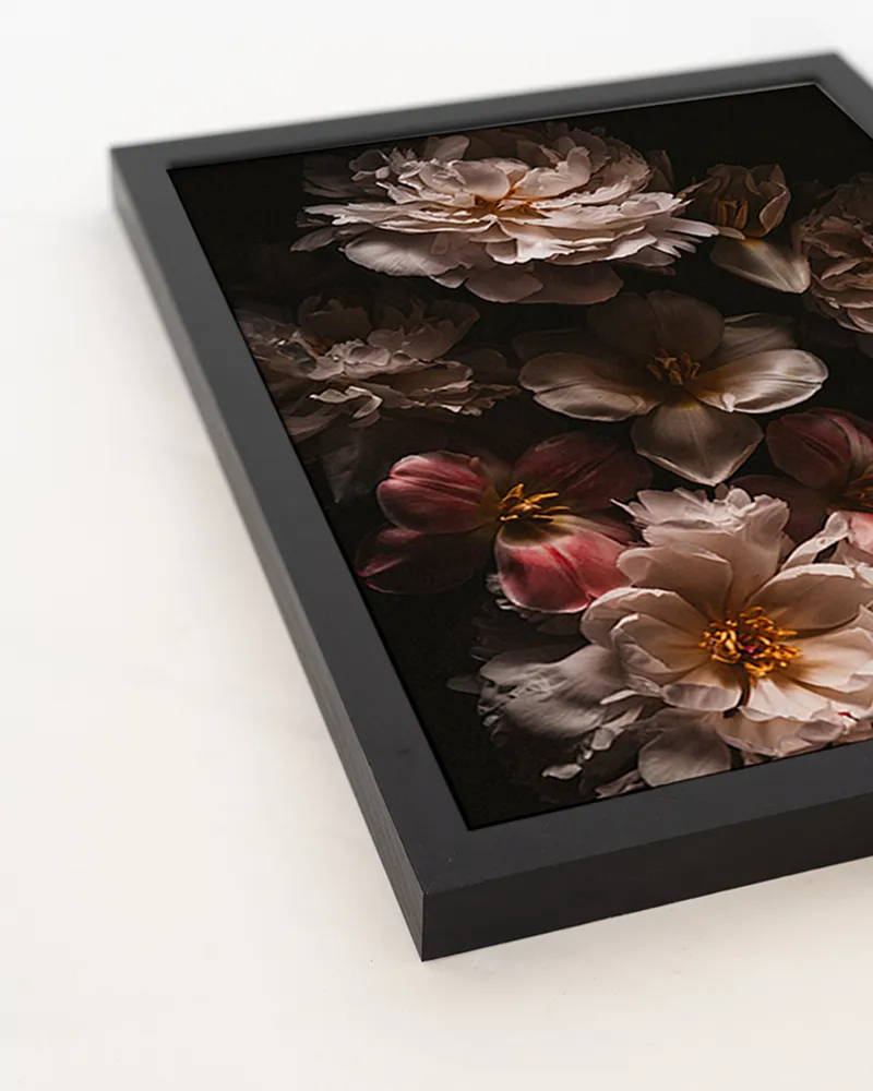 Any Image Baroque Flowers photo encadrée fleurs