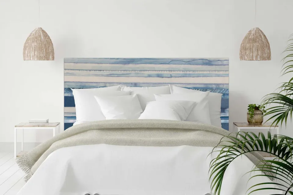Mademoiselle Tiss Horizons tête de lit tissu paysage