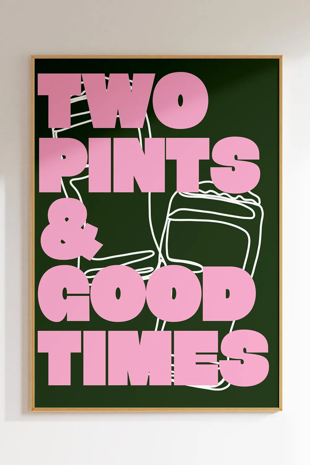 Maddison Ball Two Pints & Good Times affiche