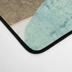 Society6 Summer Vista tapis de bureau montagne pastel