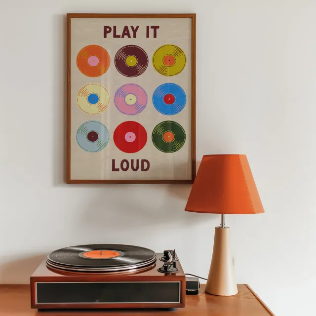 Maddison Ball Play It Loud affiche papier mat