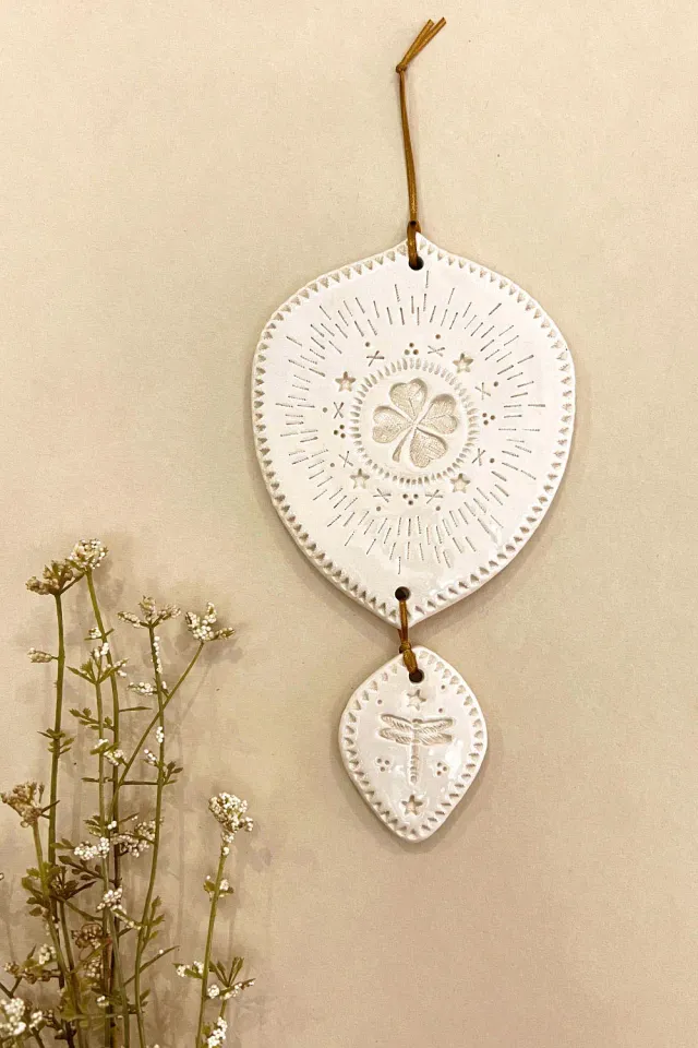 Biankaléone Talisman Double porte-bonheur mural lot 2