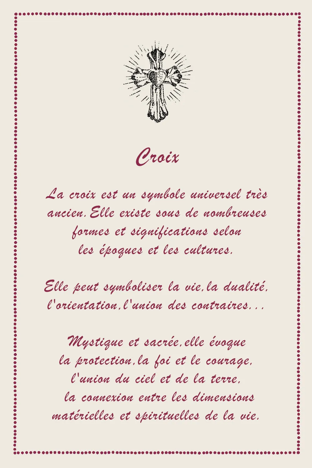 Biankaléone Croix grigri Oeil protecteur croix murale 14,5x19 cm