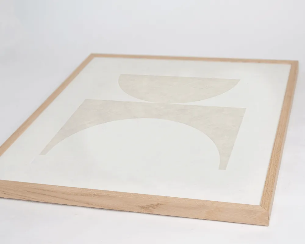 Any Image Liv Corday The Shape of Calm toile encadrée abstraite