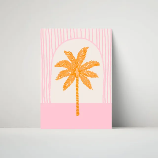 Maddison Ball Palm Tree Tile affiche tropicale