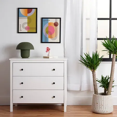 Society6 Bauhaus Set affiche encadrée géométrique