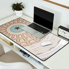 Society6 The Lone Star tapis de bureau coupole étoile