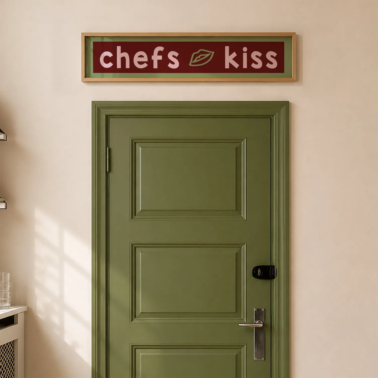 Maddison Ball Chefs Kiss tirage encadré 60x12