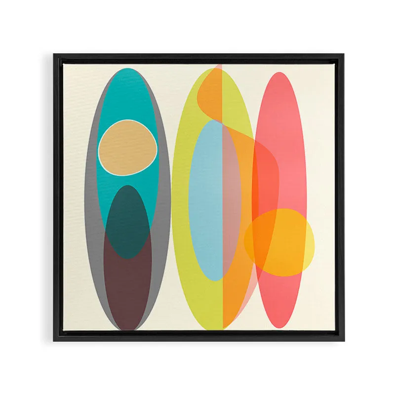 Society6 SURF toile encadrée surf été