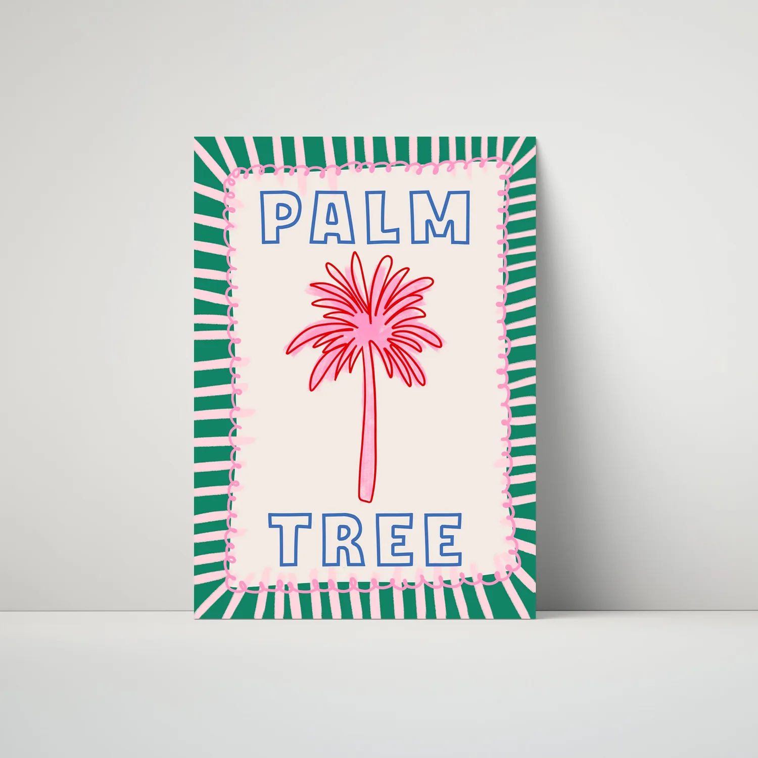 Maddison Ball Palm Tree affiche tropicale