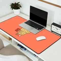 Society6 Everyone Poops by ilovedoodle tapis de bureau glace corail