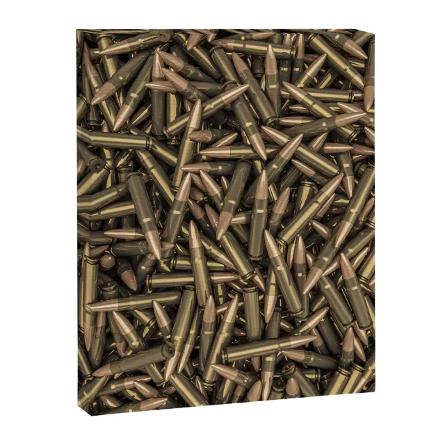 Society6 Rifle Bullets toile canvas
