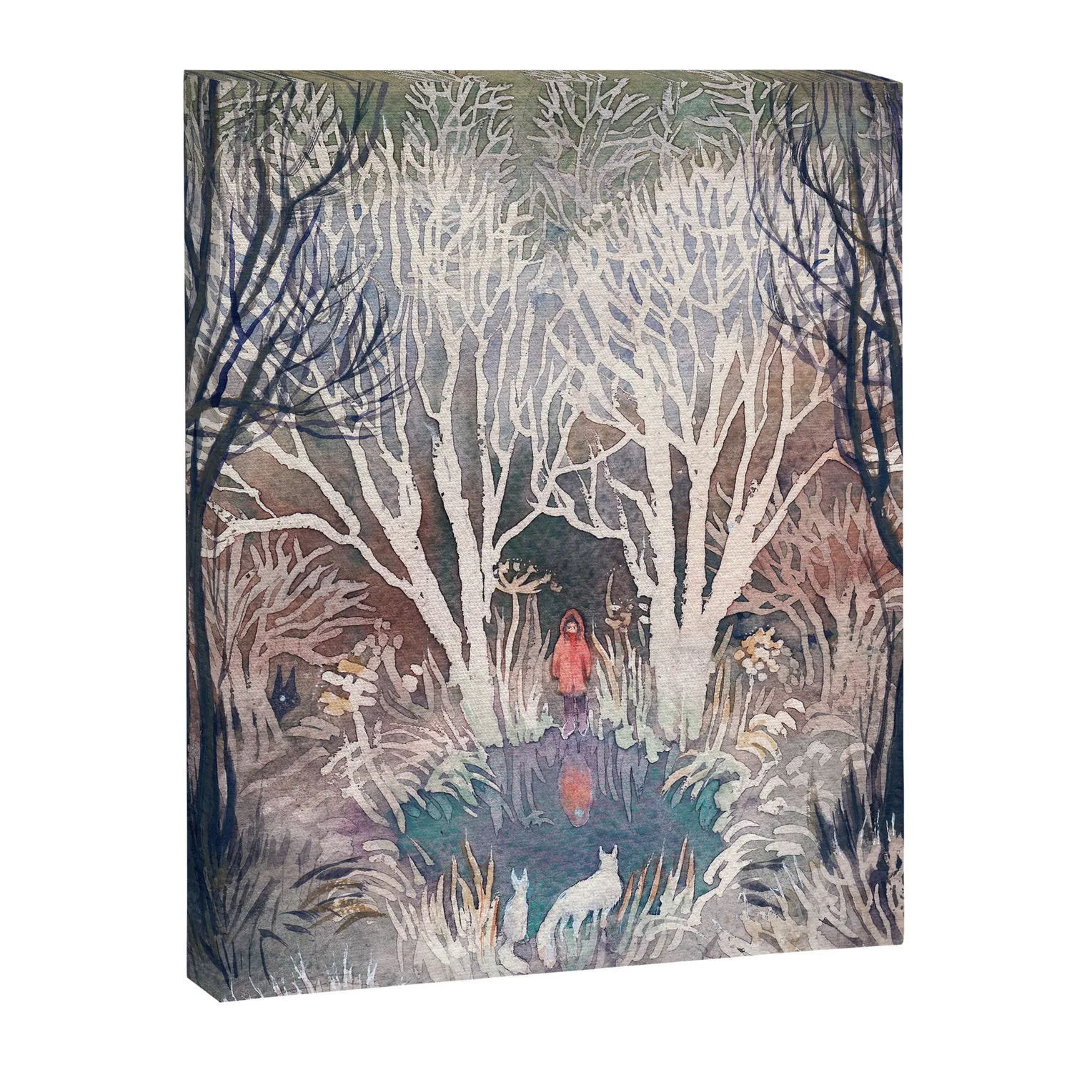 Society6 Frost toile hiver
