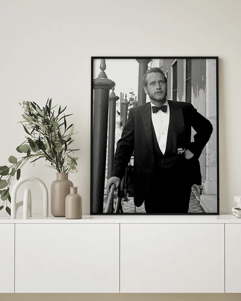 Any Image Paul Newman photo encadrée festival Venise