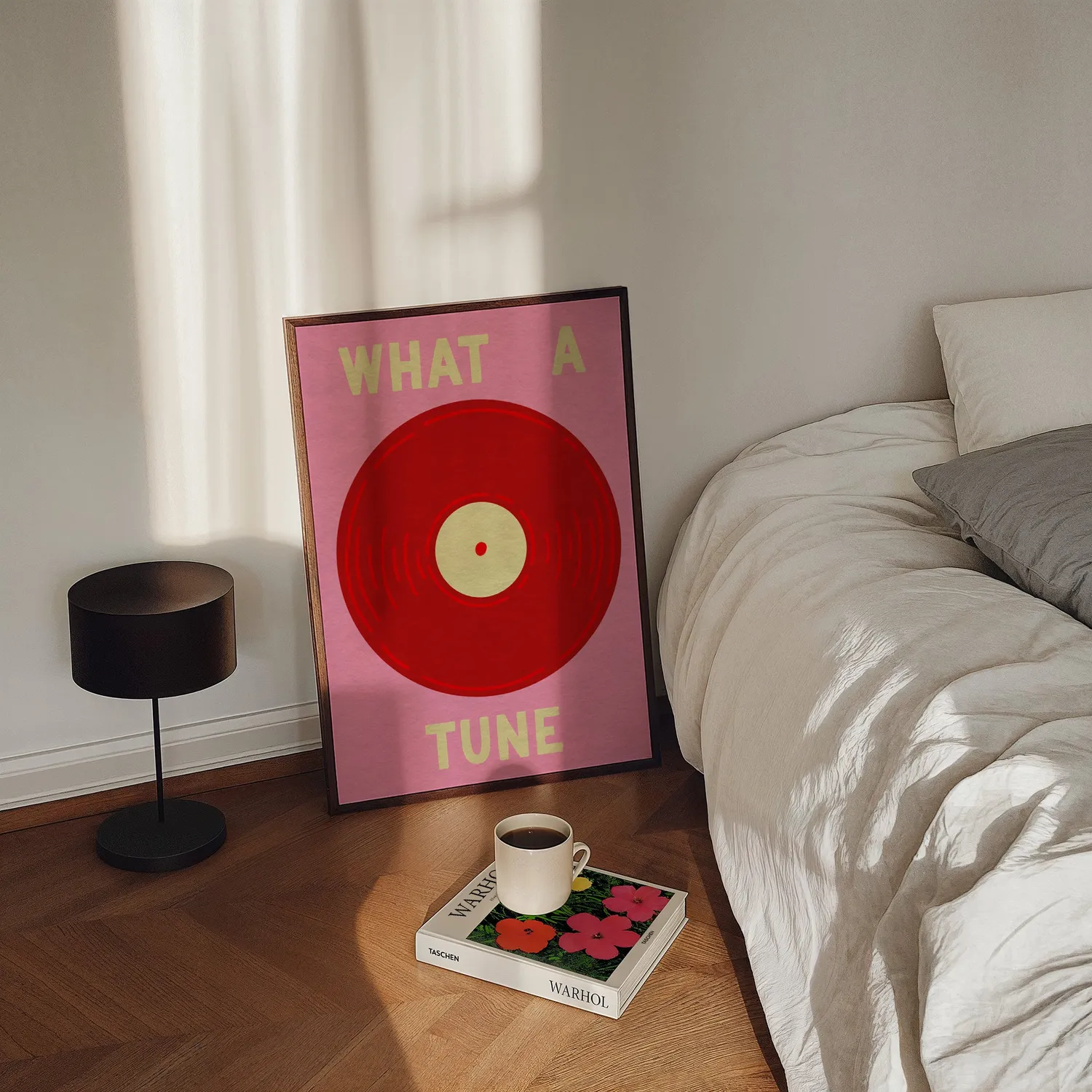 Maddison Ball What A Tune in Red & Pink affiche