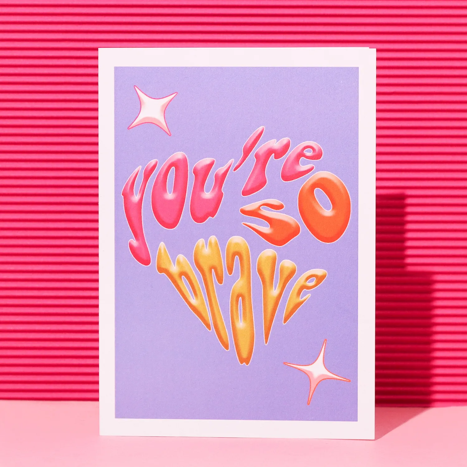 Maddison Ball A6 You're So Brave carte