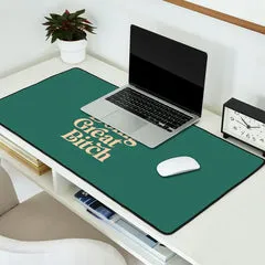 Society6 You're Doing Great tapis de bureau vert message