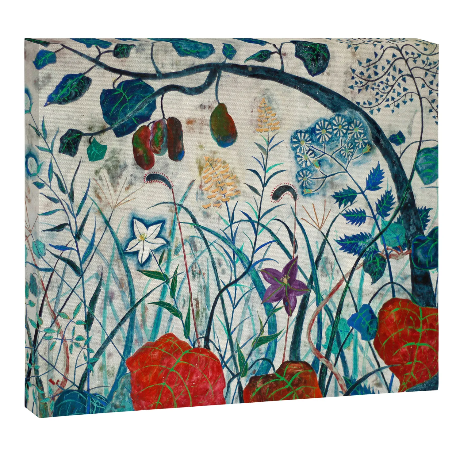 Society6 nature Japanese painting toile peinture japonaise
