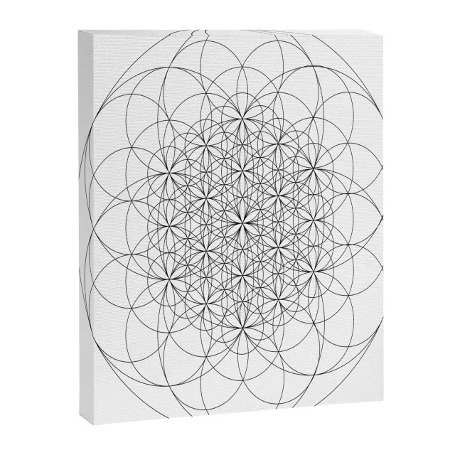 Society6 Flower of life sacred geometry toile