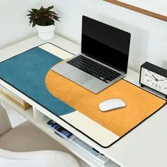 Society6 Halfmoon Colorblock tapis de bureau géométrique