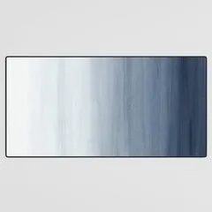Society6 Ocean Watercolor Painting No.2 tapis de bureau bleu