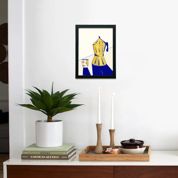 Society6 Morning Smiles affiches encadrées 9x12