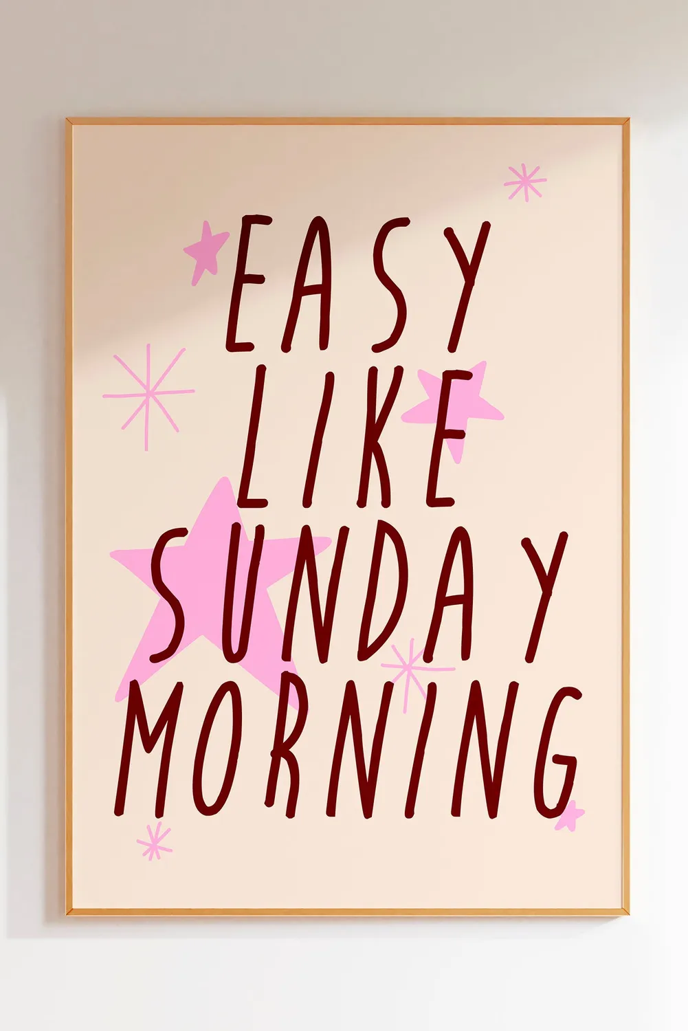 Maddison Ball Easy Like Sunday Morning affiche positive