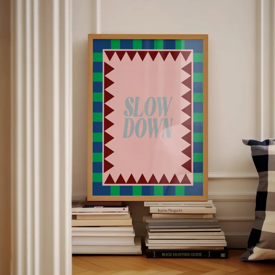 Maddison Ball Slow Down affiche papier mat