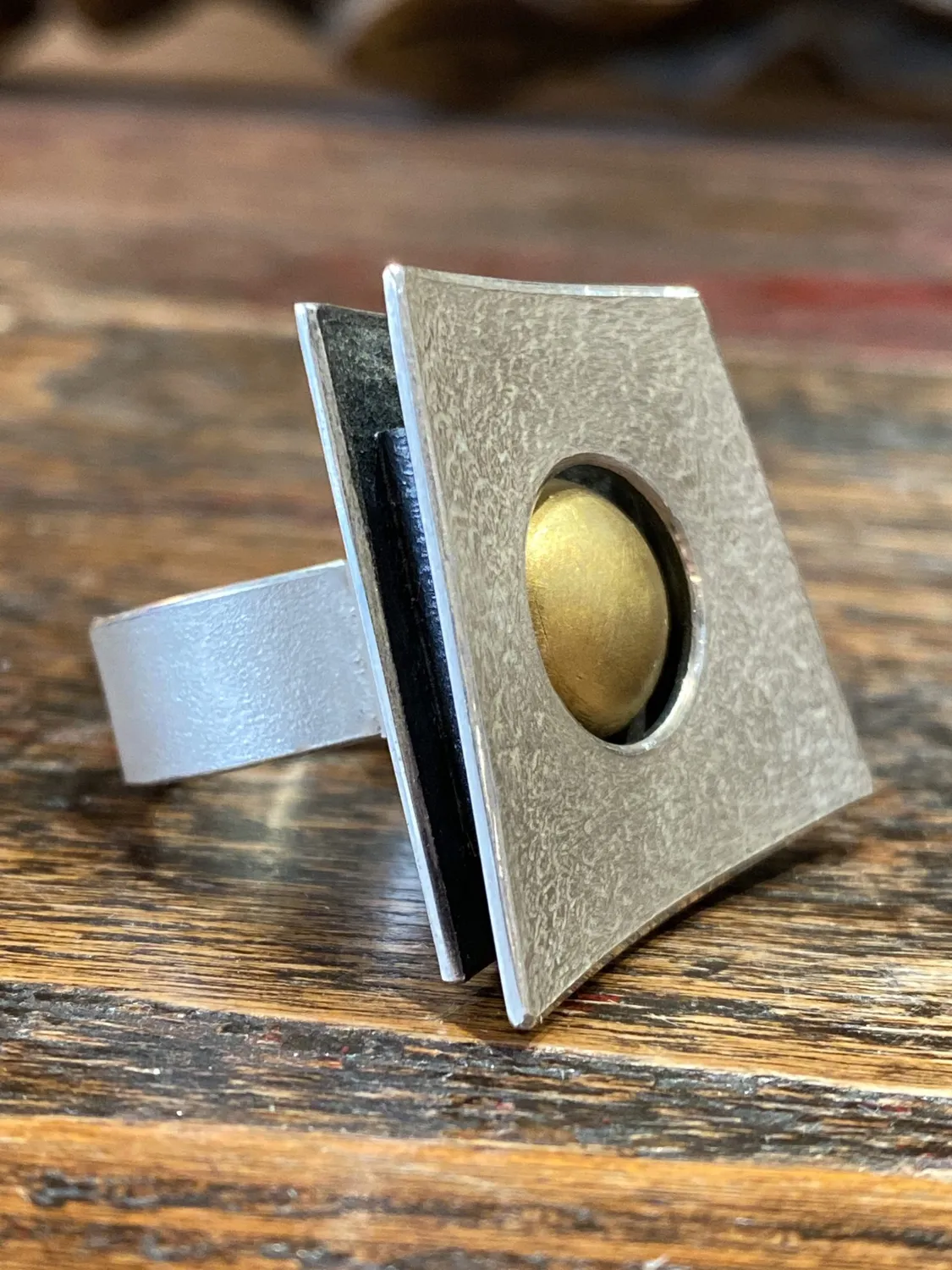 Galerie Kara Atelier Gilmar bague argent vermeil