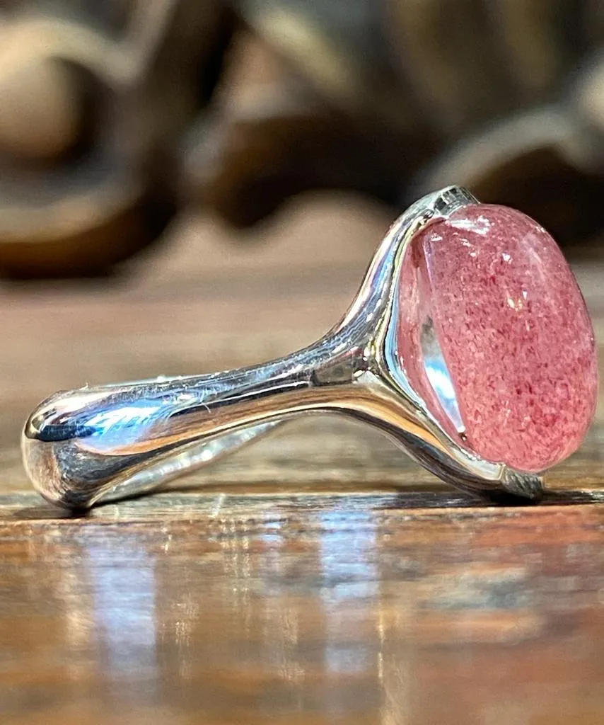Galerie Kara bague argent quartz lépidocrocite