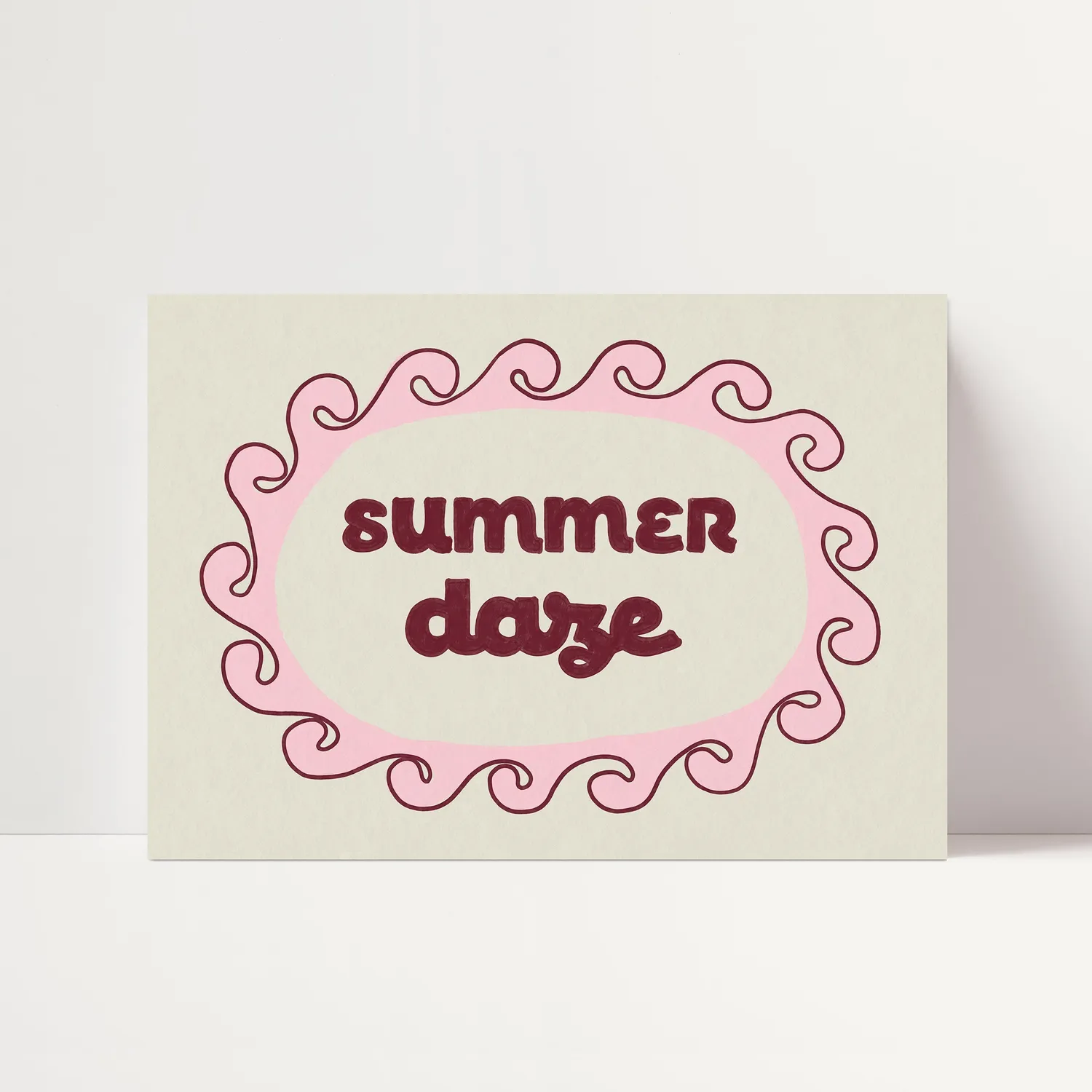 Maddison Ball Summer Daze affiche papier mat tirage d'artiste
