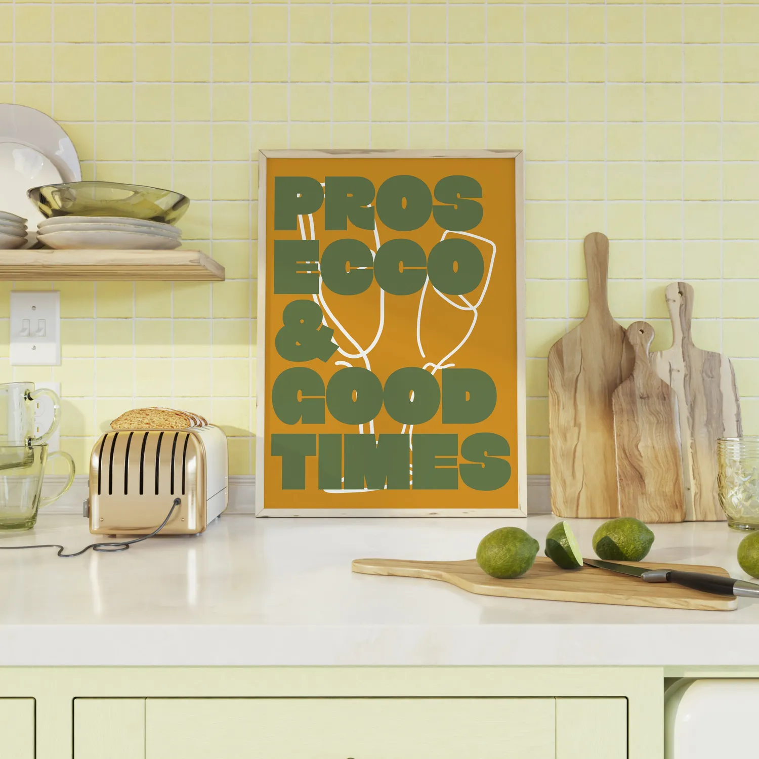 Maddison Ball Rose Wine & Good Times affiche bar