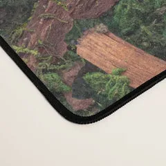 Society6 Forest Floor tapis de bureau sous-bois vert