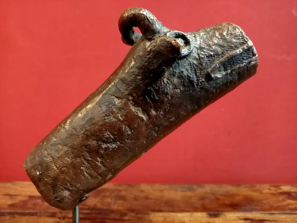 Galerie Kara Bouche de fontaine cuivre Népal artisanale