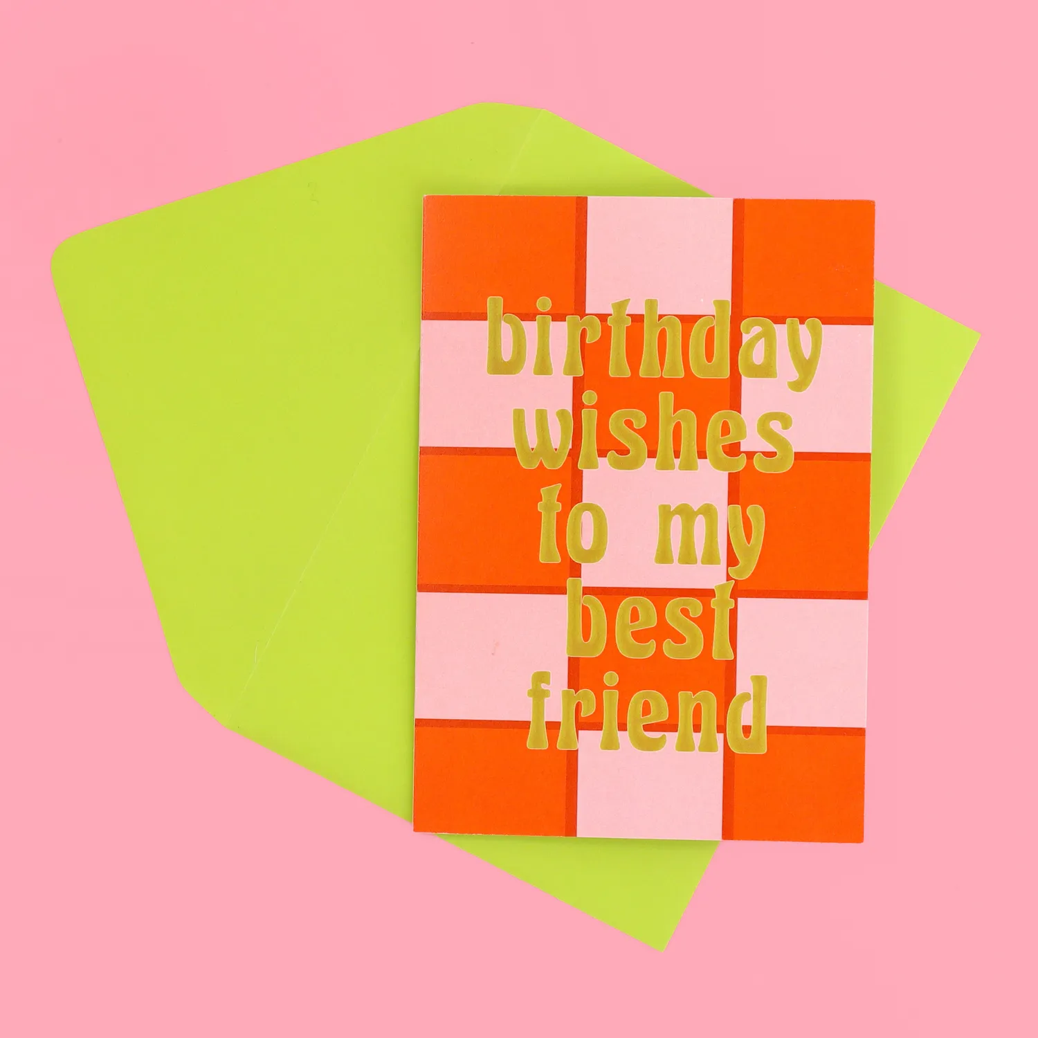 Maddison Ball A6 Birthday Wishes to my Best Friend carte anniversaire
