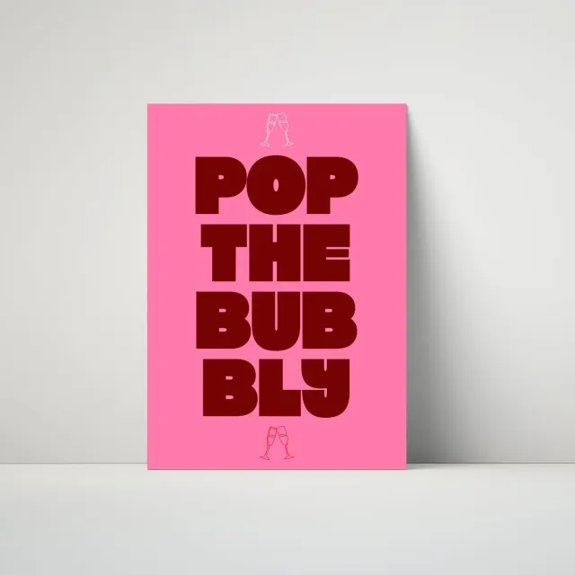 Maddison Ball Pop The Bubbly affiche
