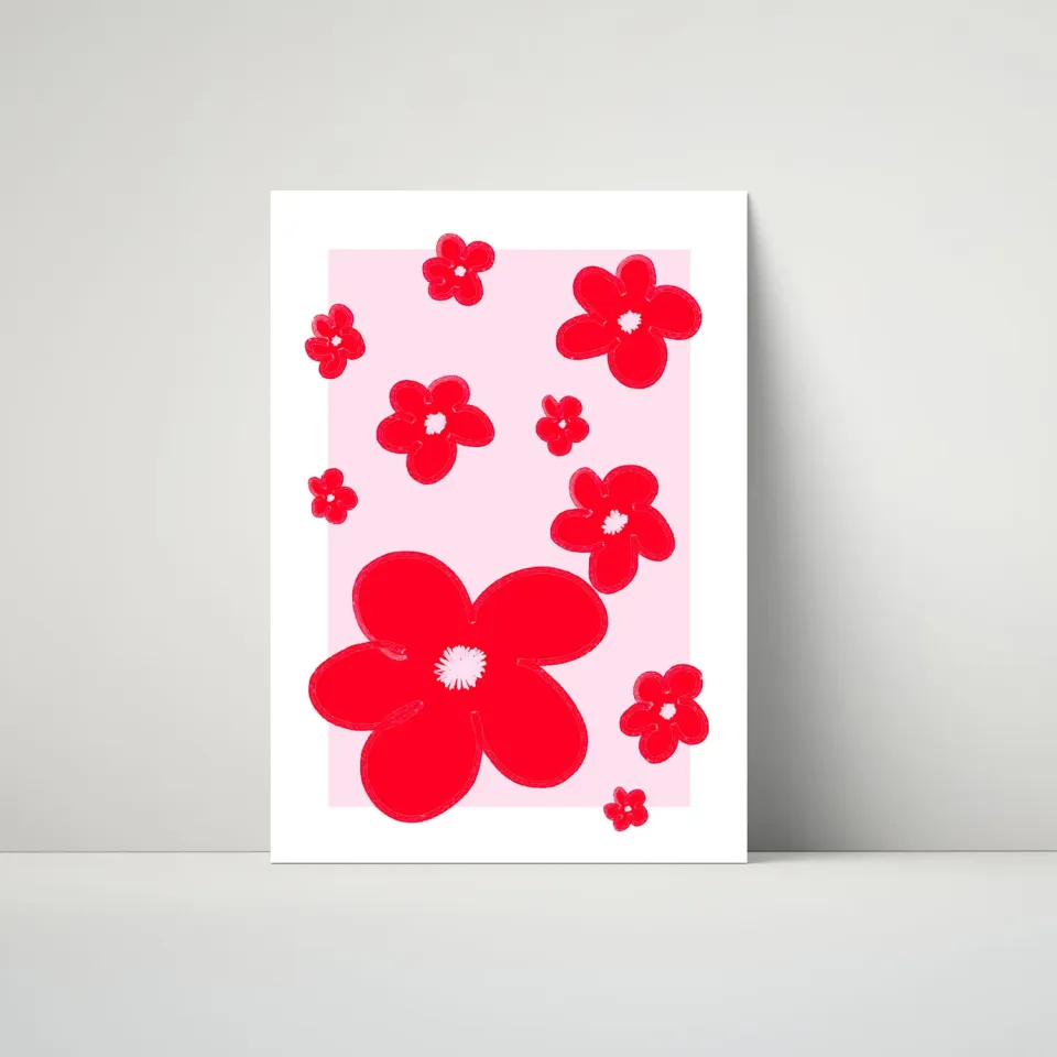 Maddison Ball Flowers in Bloom affiche mate