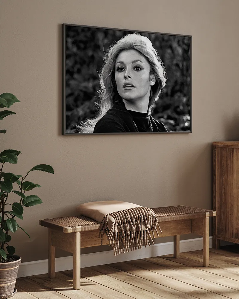 Any Image Sharon Tate photo encadrée noir et blanc Hollywood