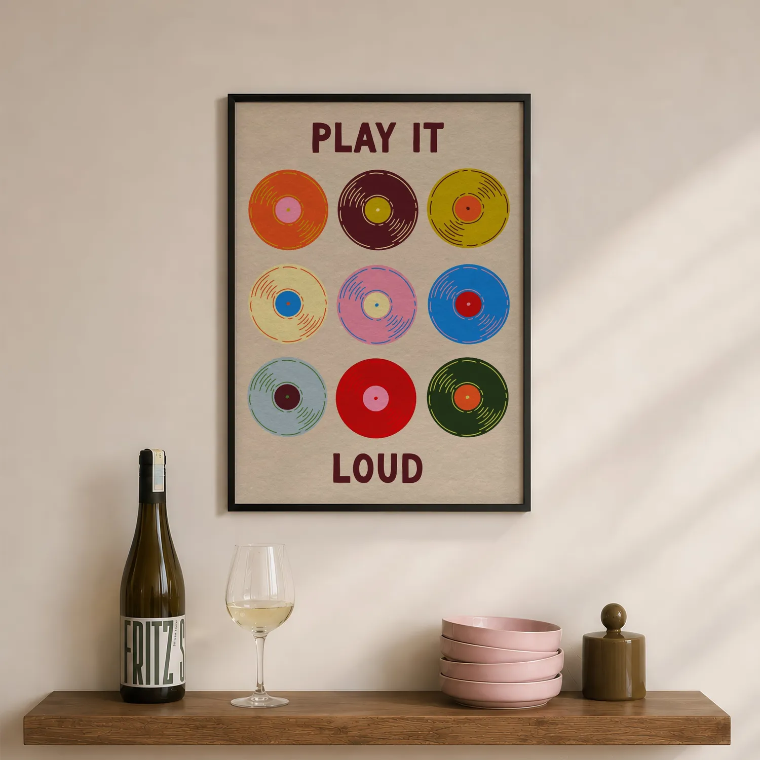 Maddison Ball Play It Loud affiche papier mat